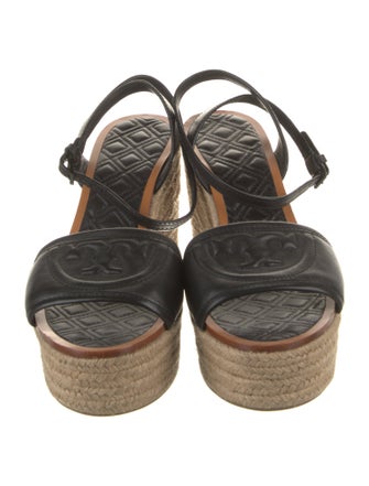 Tory Burch Leather Espadrilles