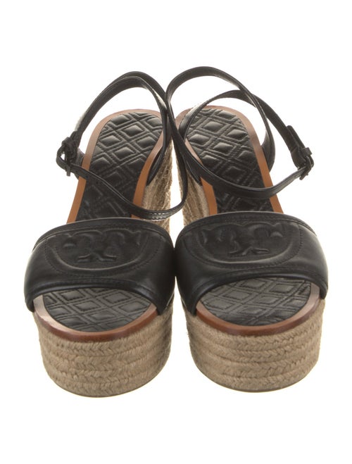 Tory Burch Leather Espadrilles