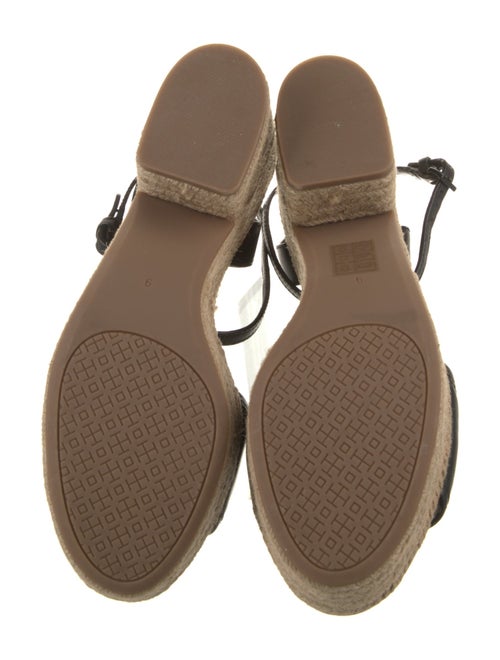 Tory Burch Leather Espadrilles