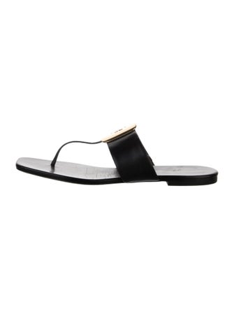 Tory Burch Leather Slides