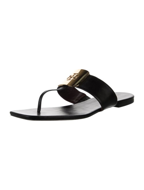 Tory Burch Leather Slides