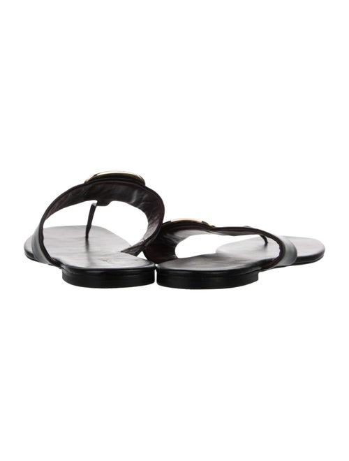 Tory Burch Leather Slides