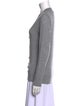 Tory Burch Merino Wool V-Neck Sweater