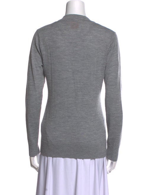 Tory Burch Merino Wool V-Neck Sweater