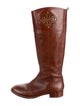 Tory Burch Leather Riding Boots