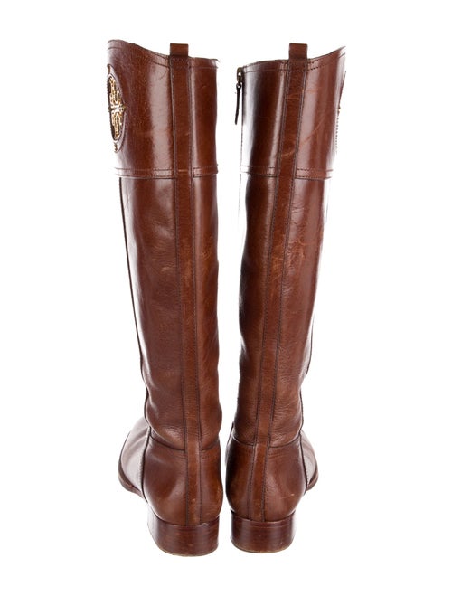 Tory Burch Leather Riding Boots