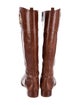 Tory Burch Leather Riding Boots