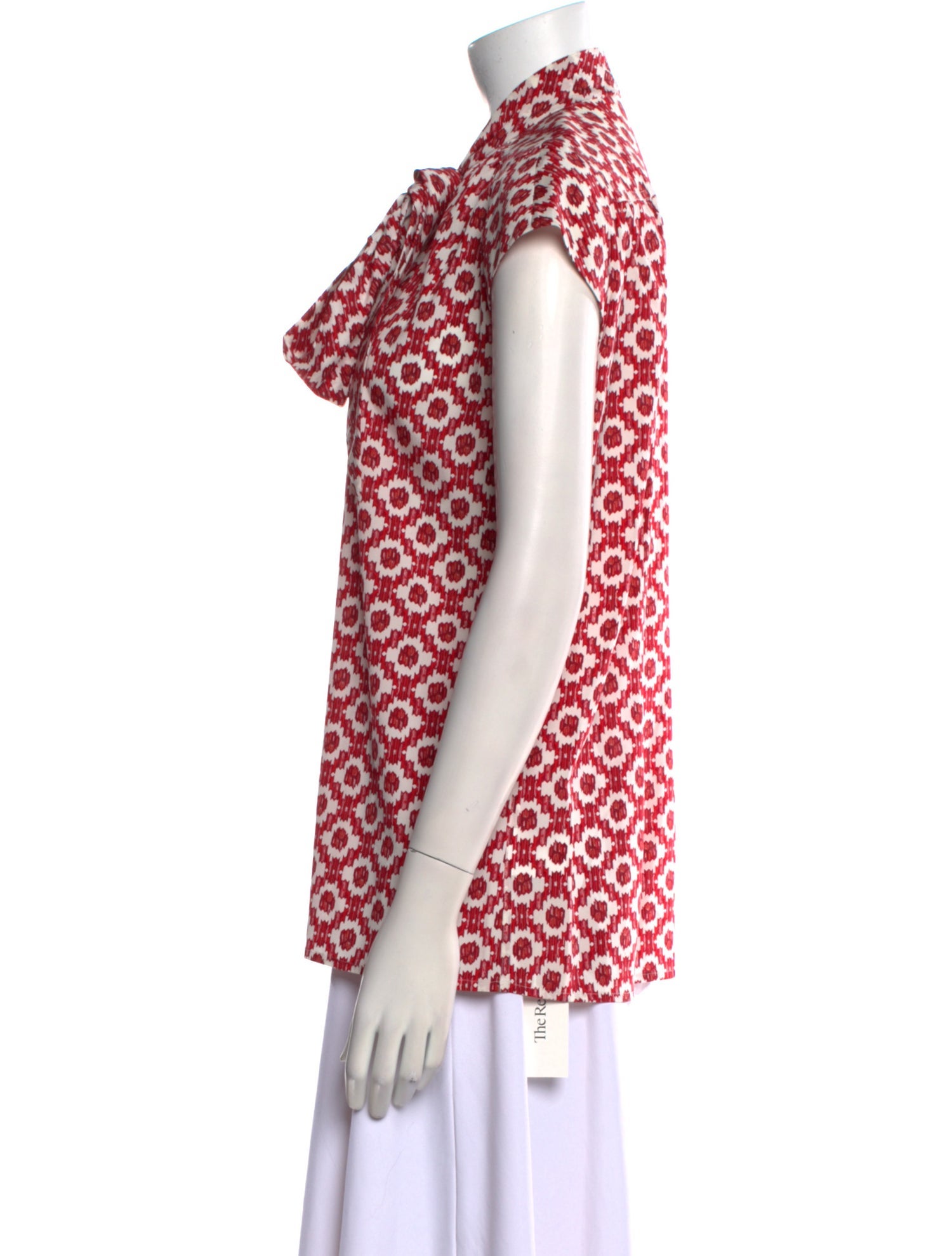 Tory Burch Silk Printed Blouse