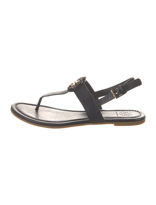 Tory Burch Leather T-Strap Sandals