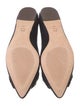 Tory Burch Leather Bow Accents Ballet Flats