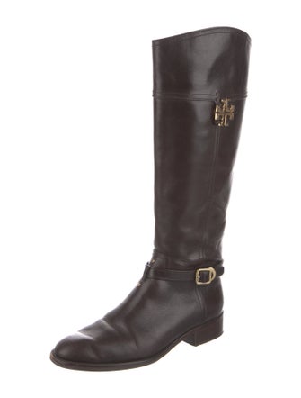 Tory Burch Leather Riding Boots