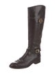 Tory Burch Leather Riding Boots