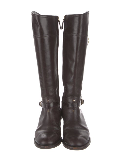 Tory Burch Leather Riding Boots