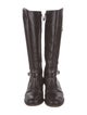 Tory Burch Leather Riding Boots