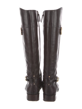 Tory Burch Leather Riding Boots