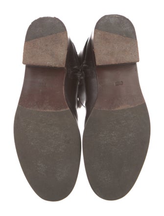 Tory Burch Leather Riding Boots