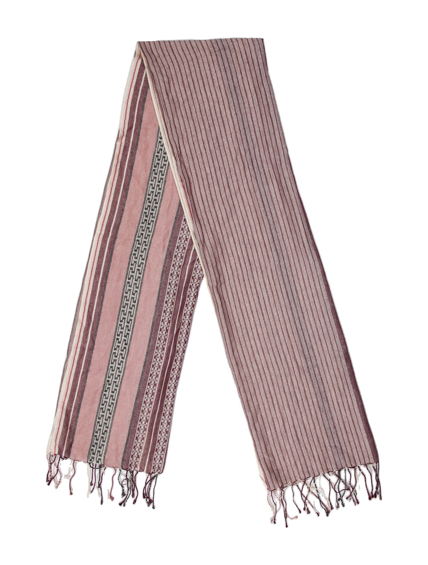 Tory Burch Striped Scarf