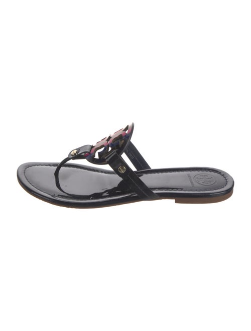 Tory Burch Patent Leather T-Strap Sandals