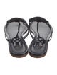 Tory Burch Patent Leather T-Strap Sandals