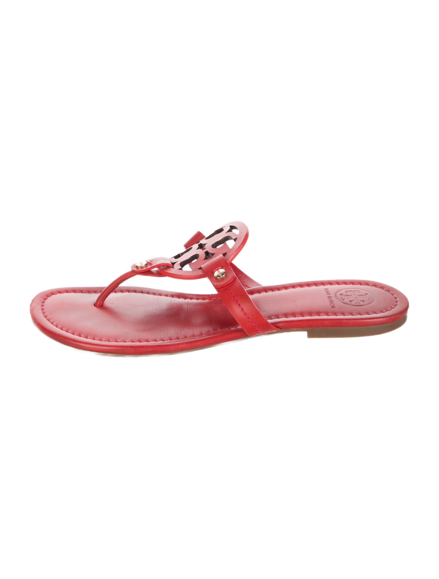 Tory Burch Leather Slides