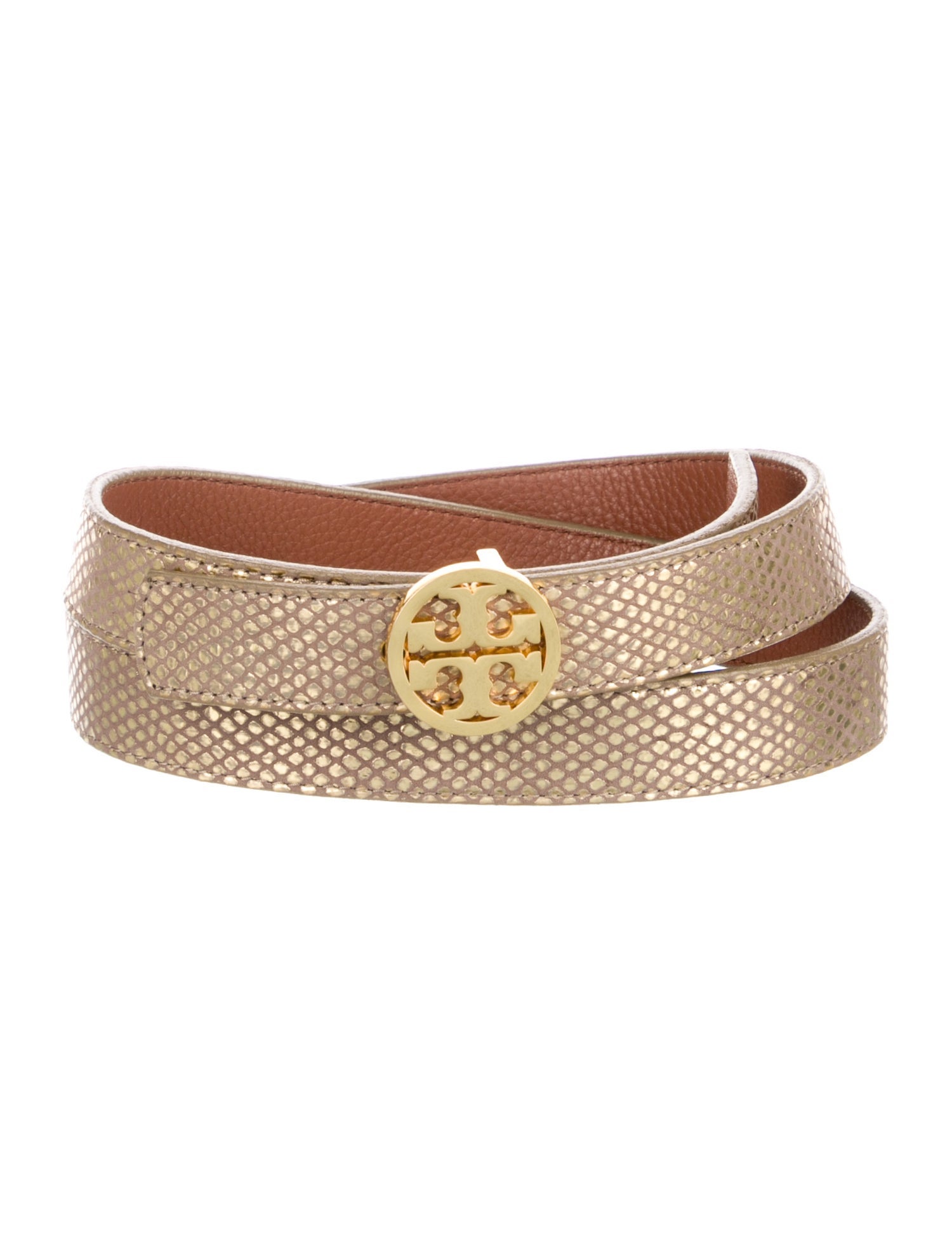 Tory Burch Skinny Leather Belt
