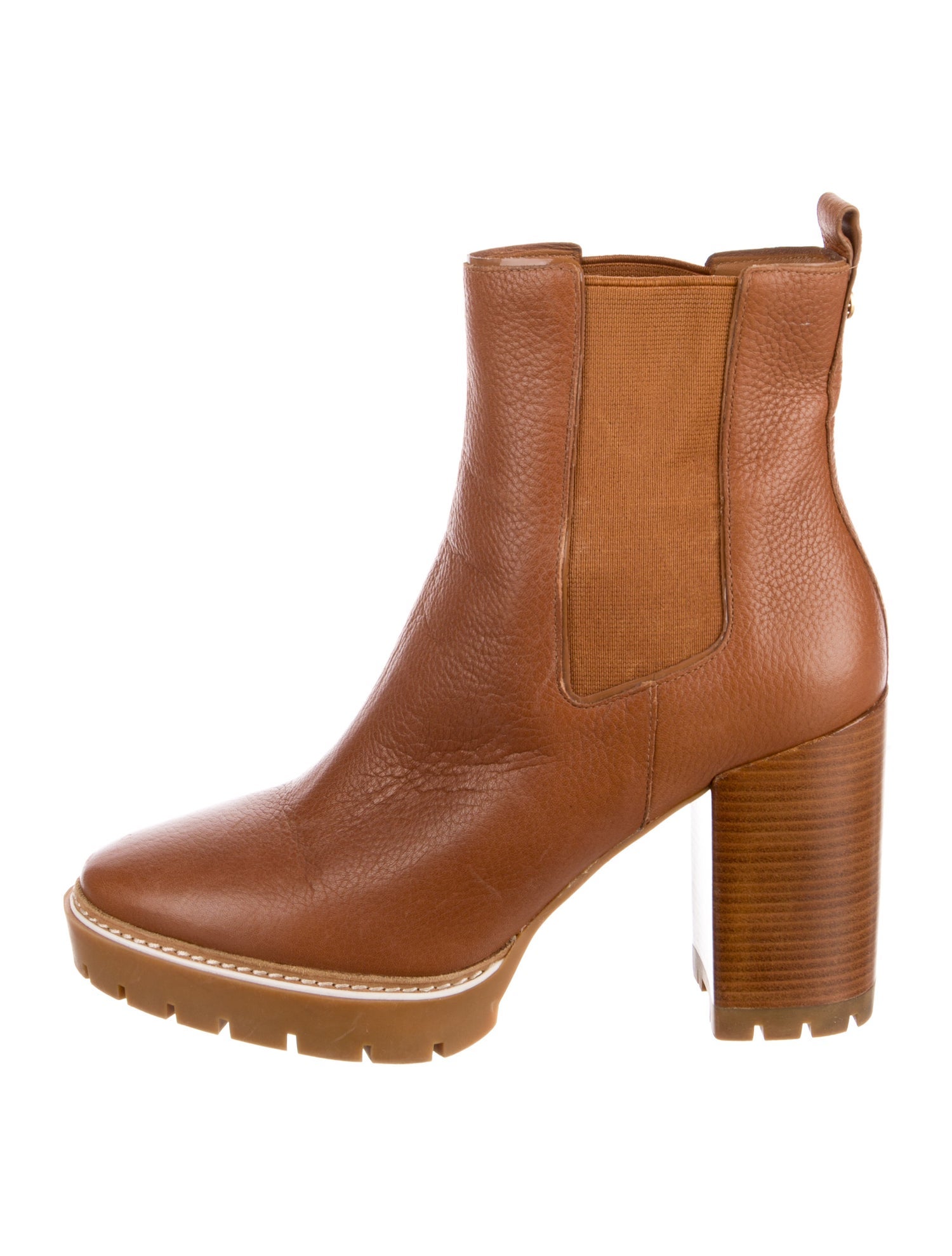 Tory Burch Leather Chelsea Boots