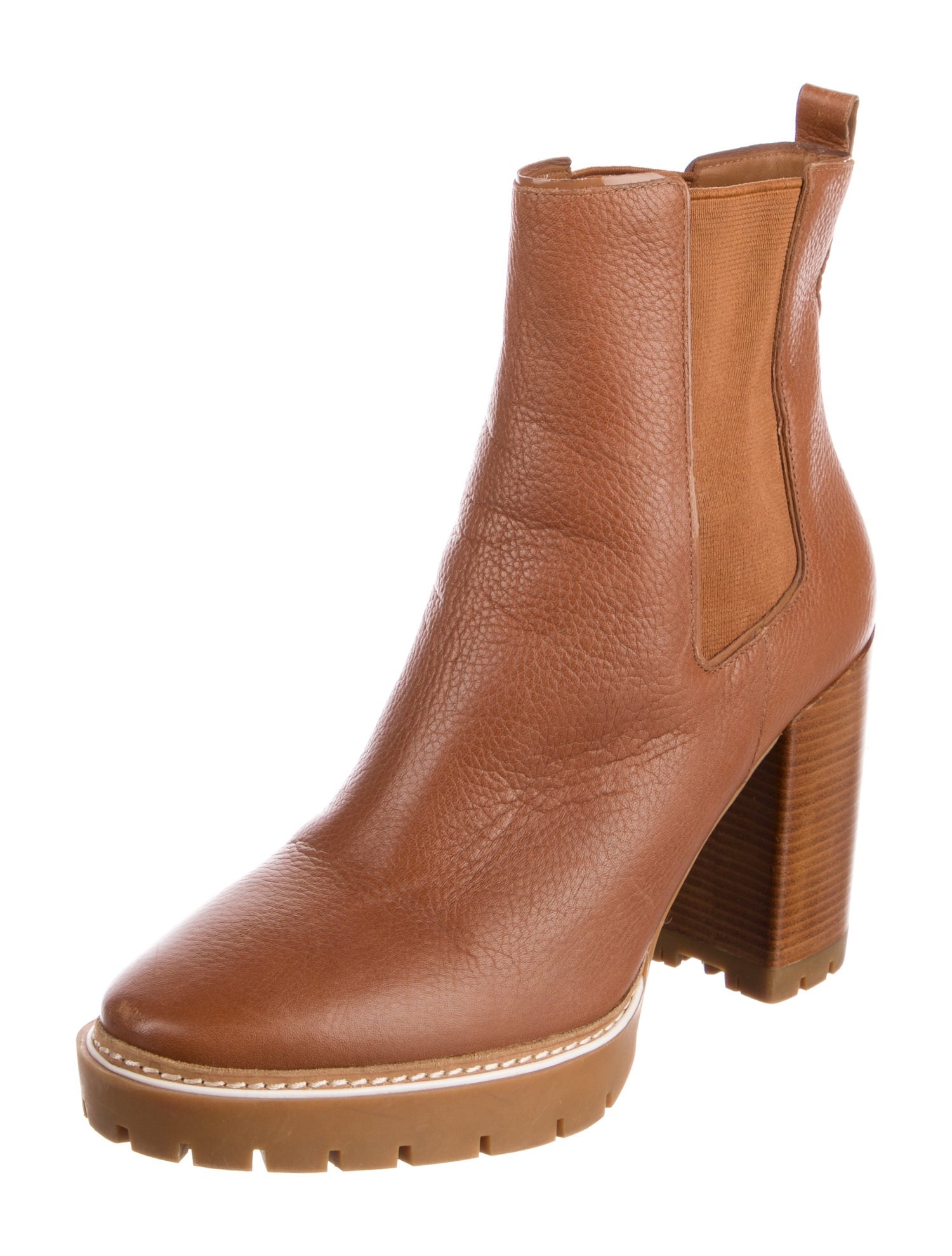 Tory Burch Leather Chelsea Boots
