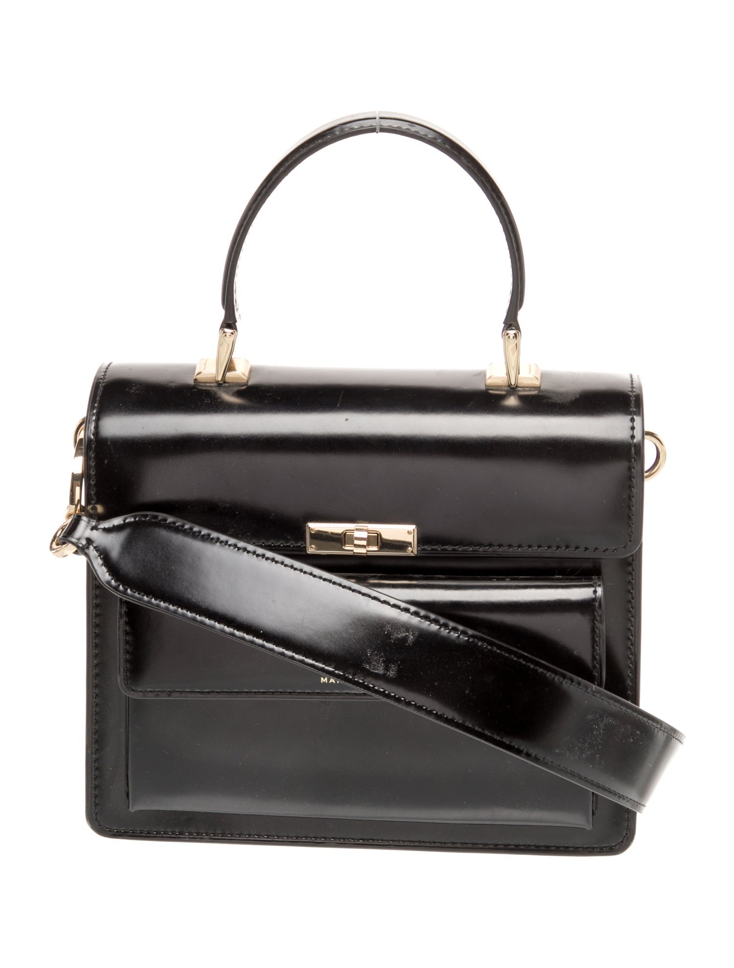 Marc Jacobs Patent Leather Shoulder Bag