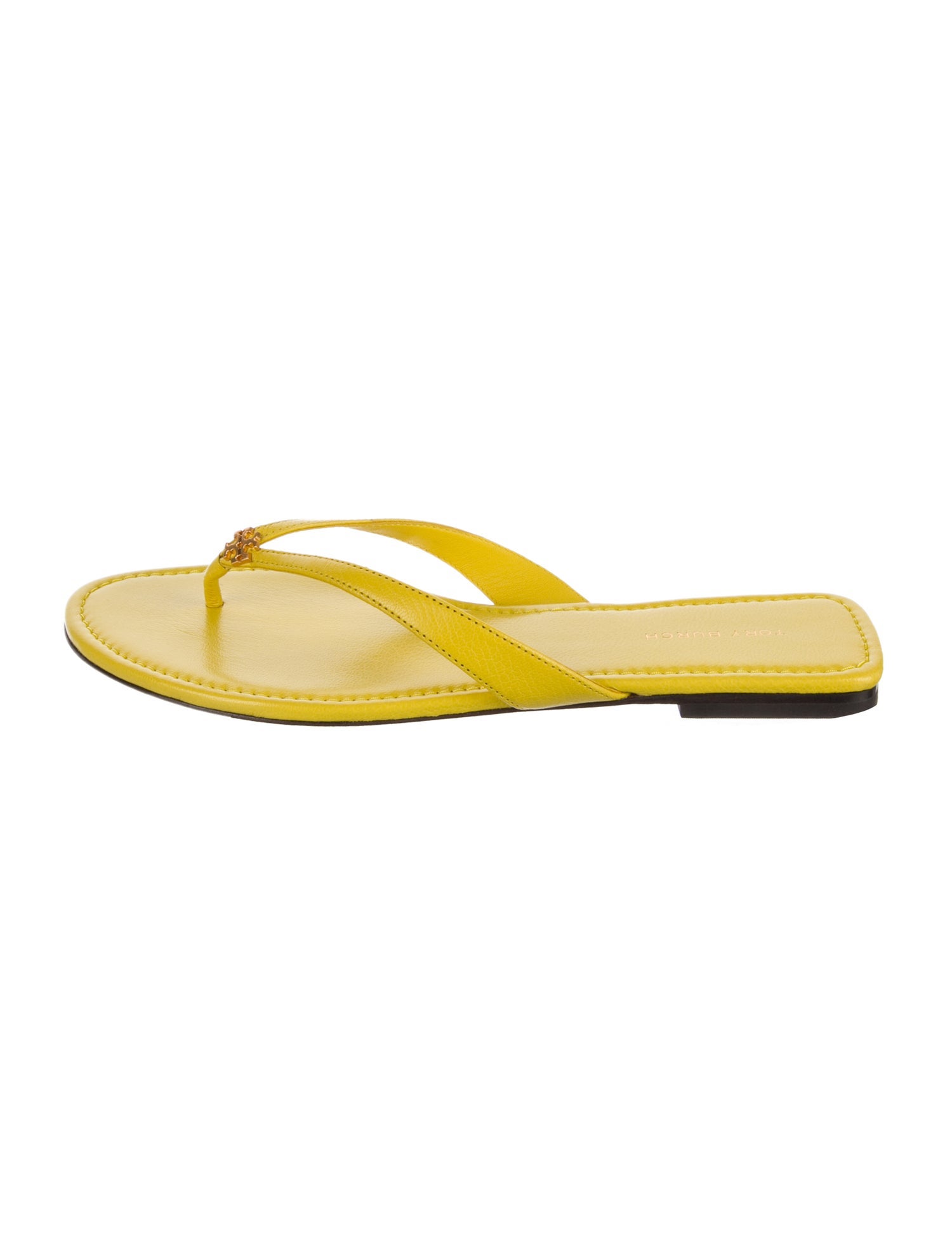 Tory Burch Leather Flip Flops
