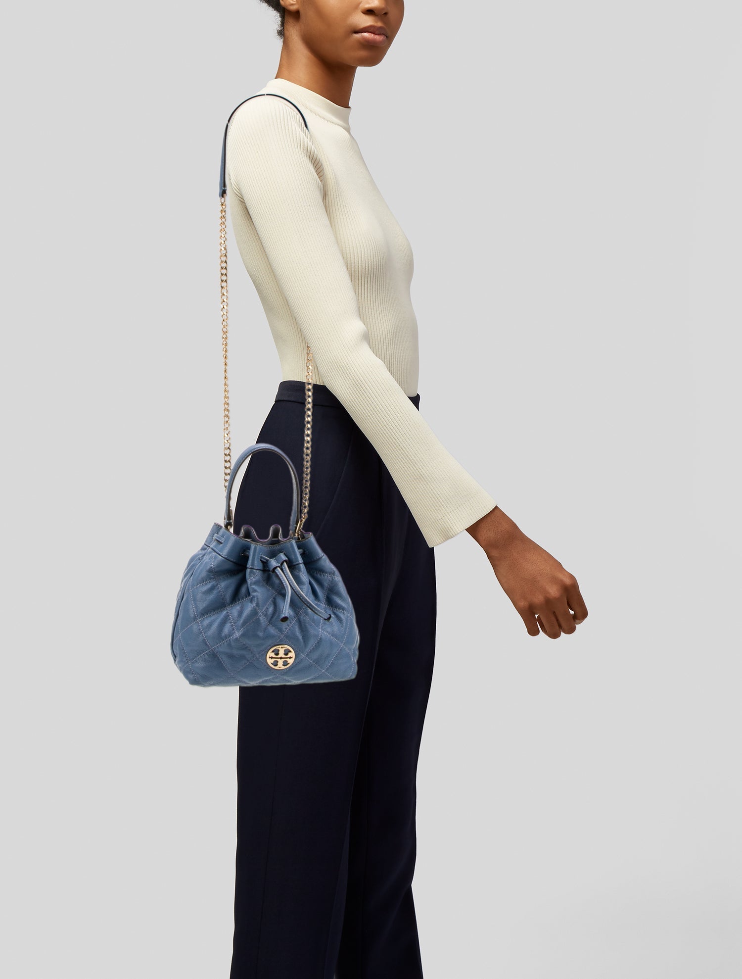 Tory Burch Leather Top Handle Bag