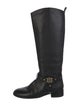 Tory Burch Leather Riding Boots