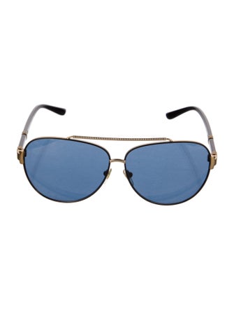 Tory Burch Aviator Tinted Sunglasses