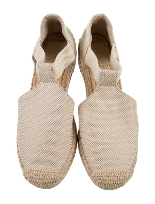 Tory Burch Canvas T-Strap Pumps