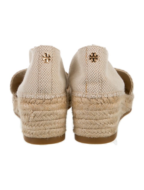 Tory Burch Canvas T-Strap Pumps