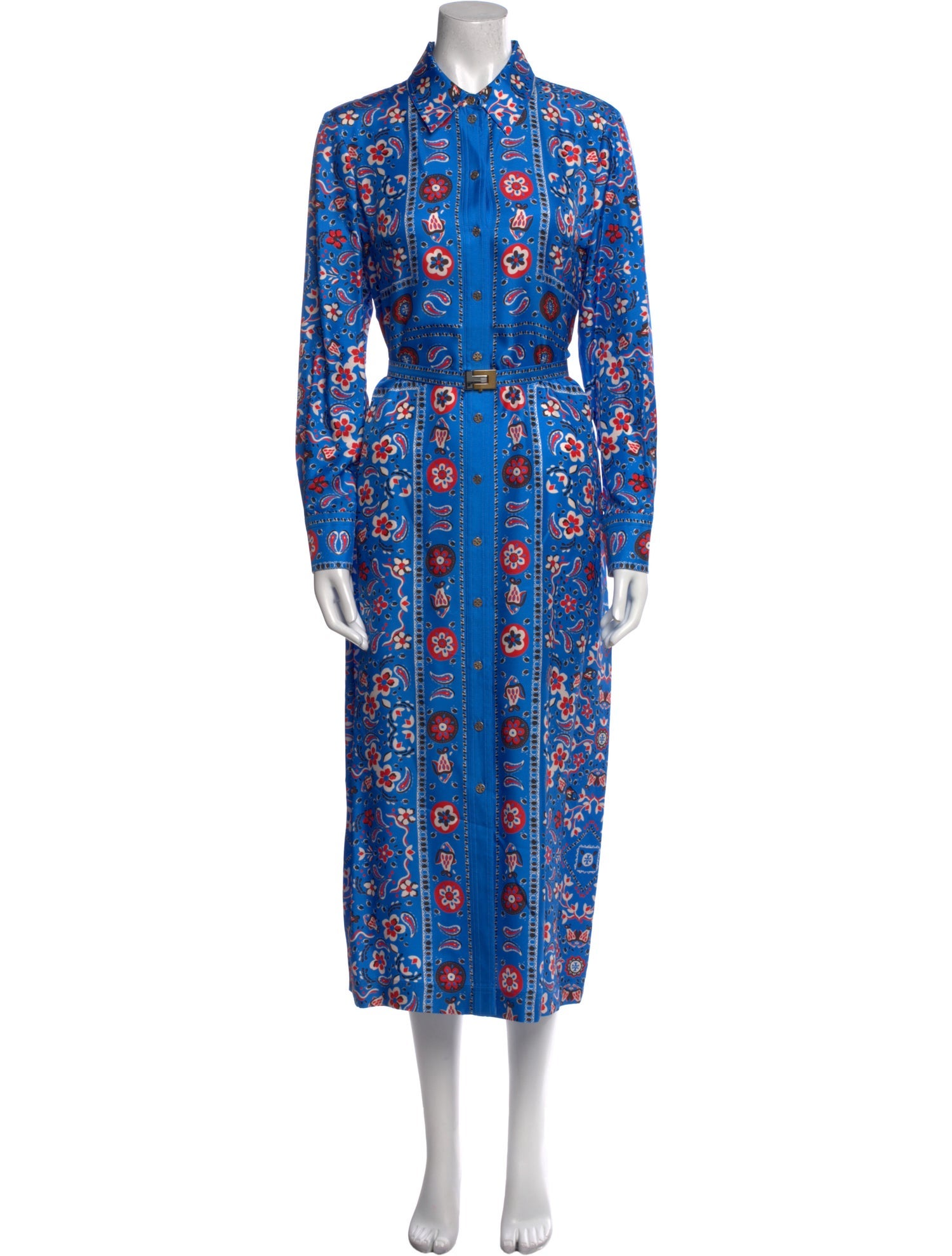 Tory Burch Silk Midi Length Dress w/ Tags