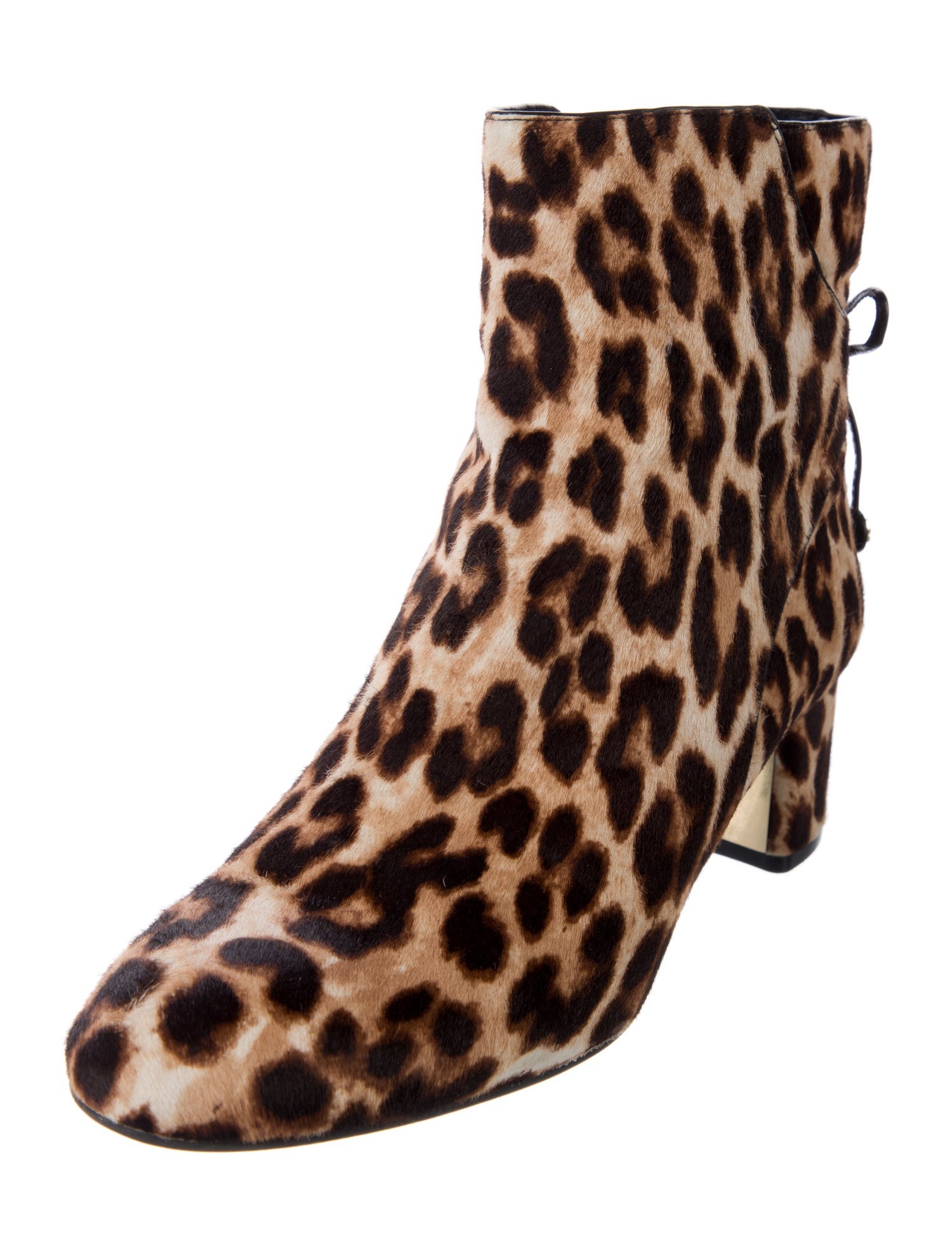 Tory Burch Ponyhair Animal Print Boots