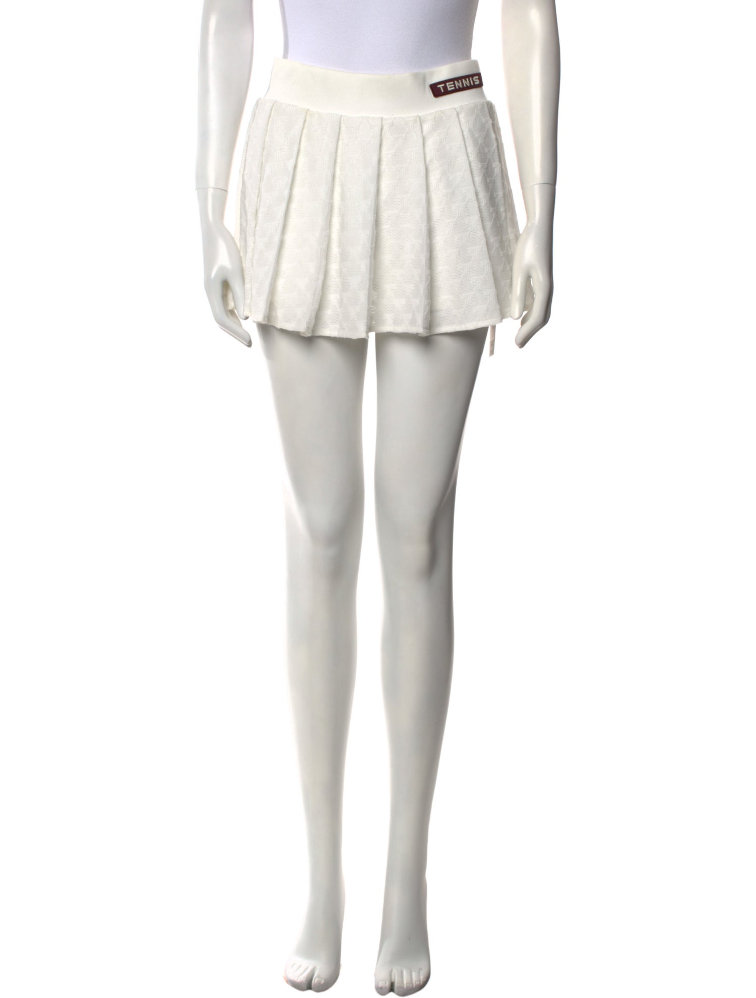 Tory Burch Ruffle Embellishment Mini Skirt