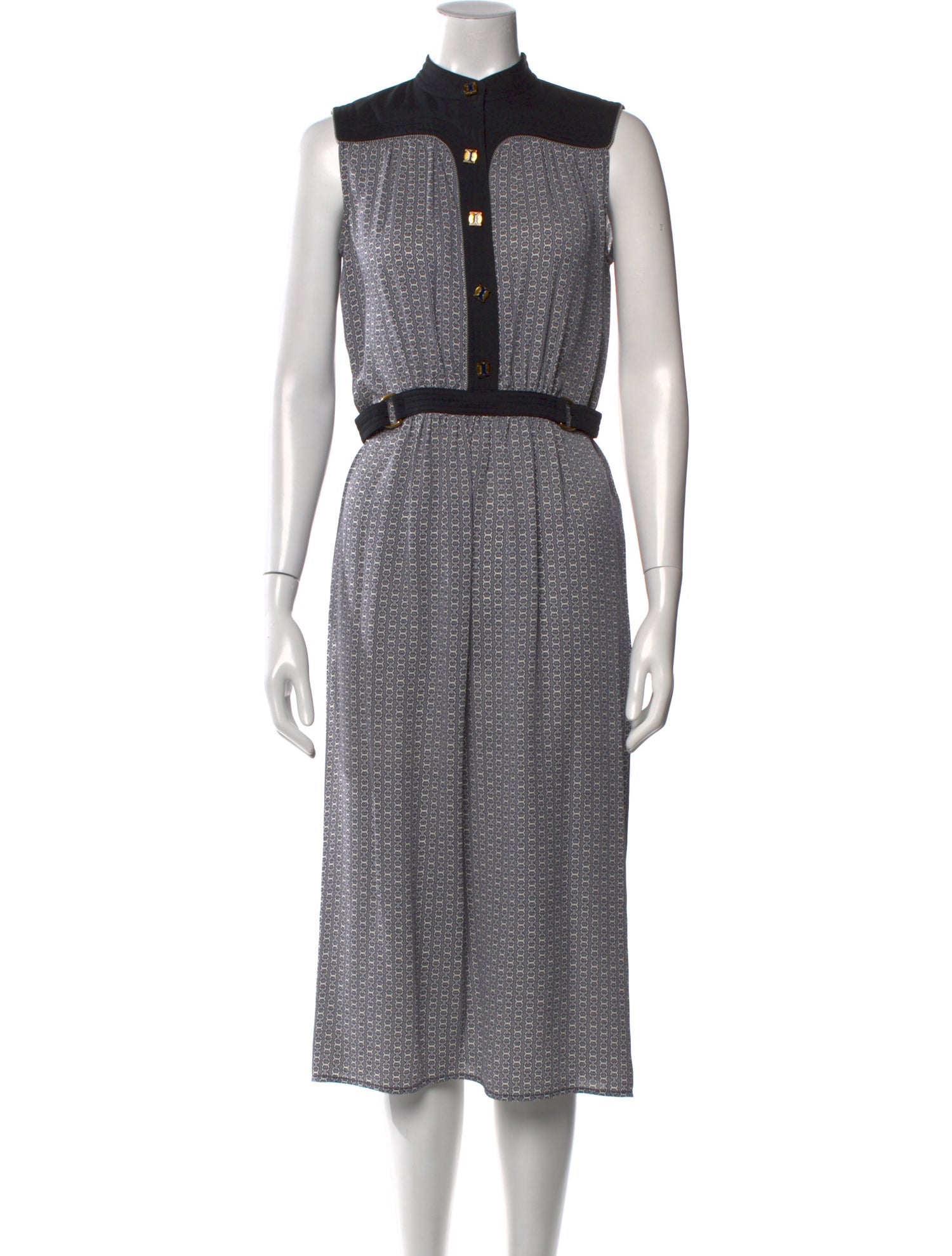 Tory Burch Silk Midi Length Dress