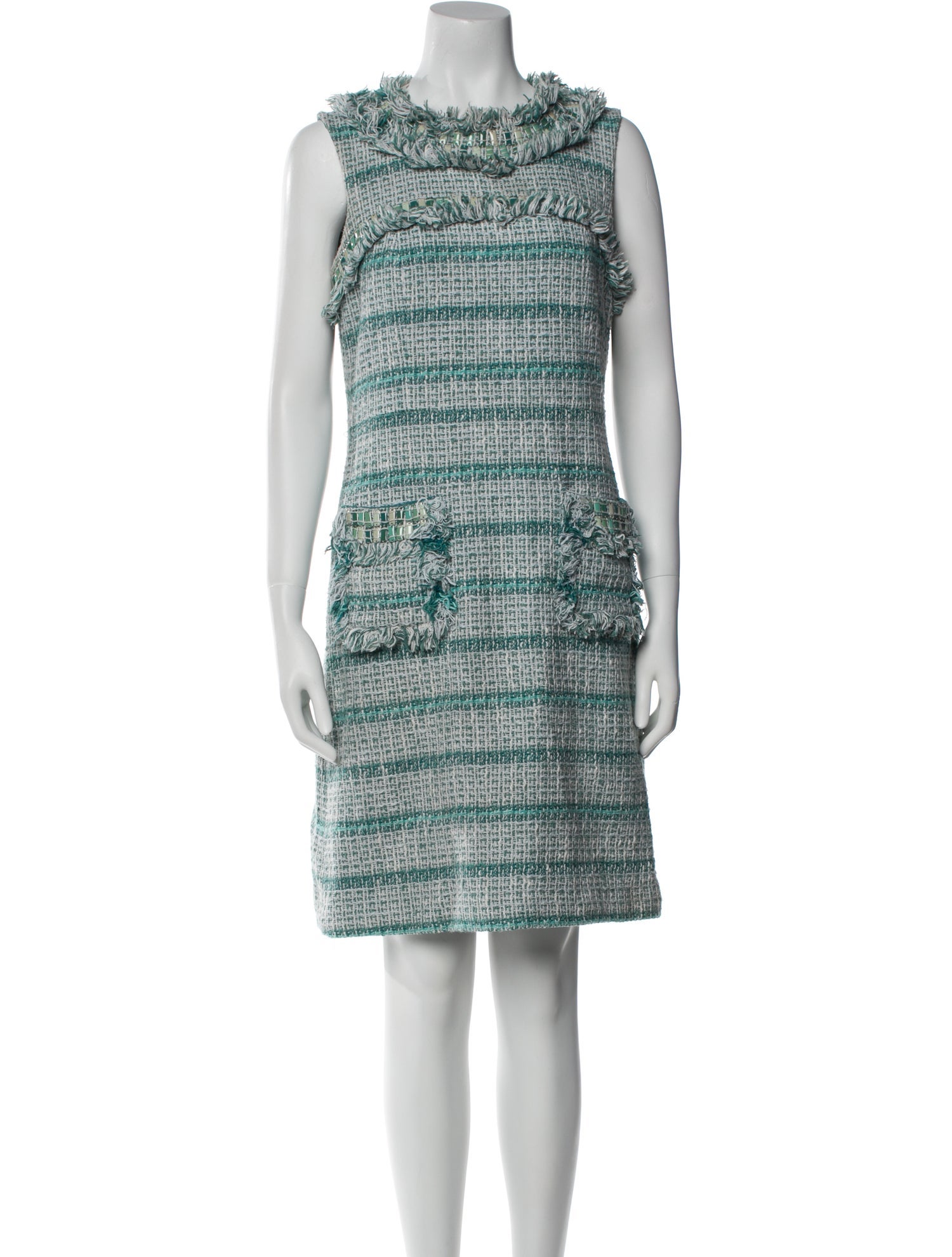 Tory Burch Tweed Knee-Length Dress