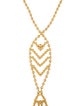 Tory Burch Beaded Fish Pendant Necklace