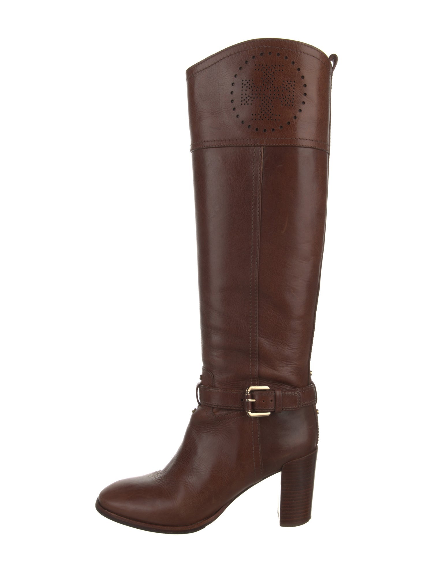 Tory Burch Leather Riding Boots