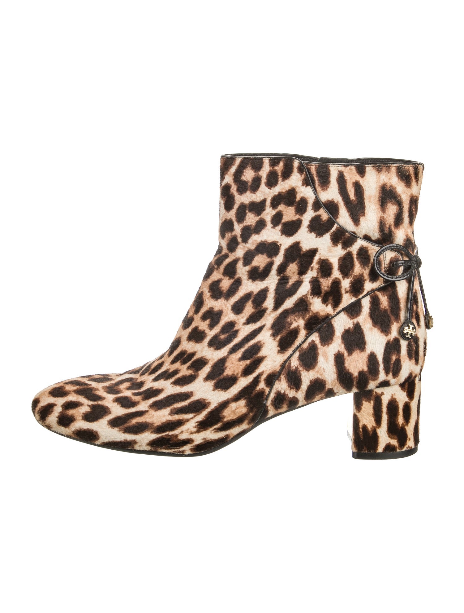 Tory Burch Ponyhair Animal Print Boots