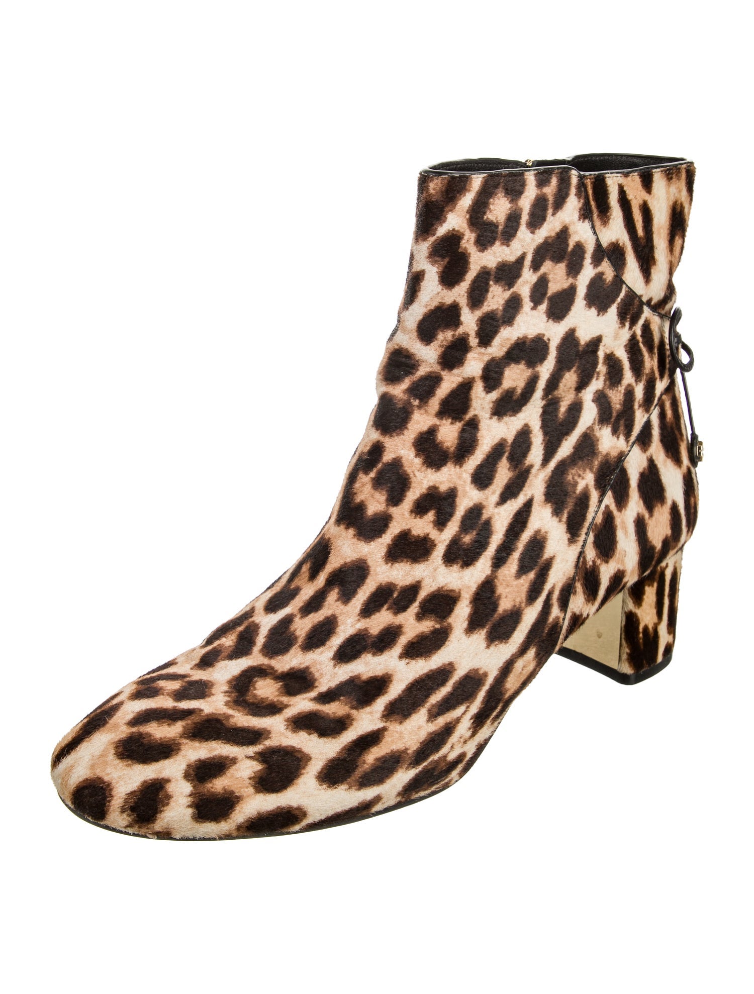 Tory Burch Ponyhair Animal Print Boots