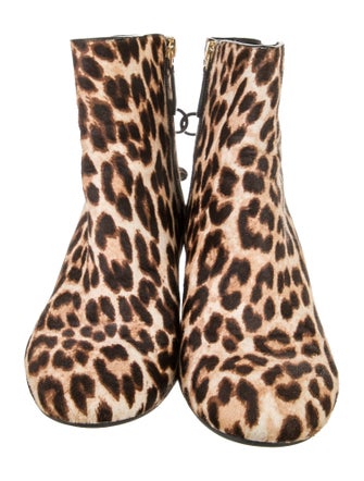 Tory Burch Ponyhair Animal Print Boots