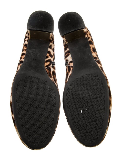 Tory Burch Ponyhair Animal Print Boots
