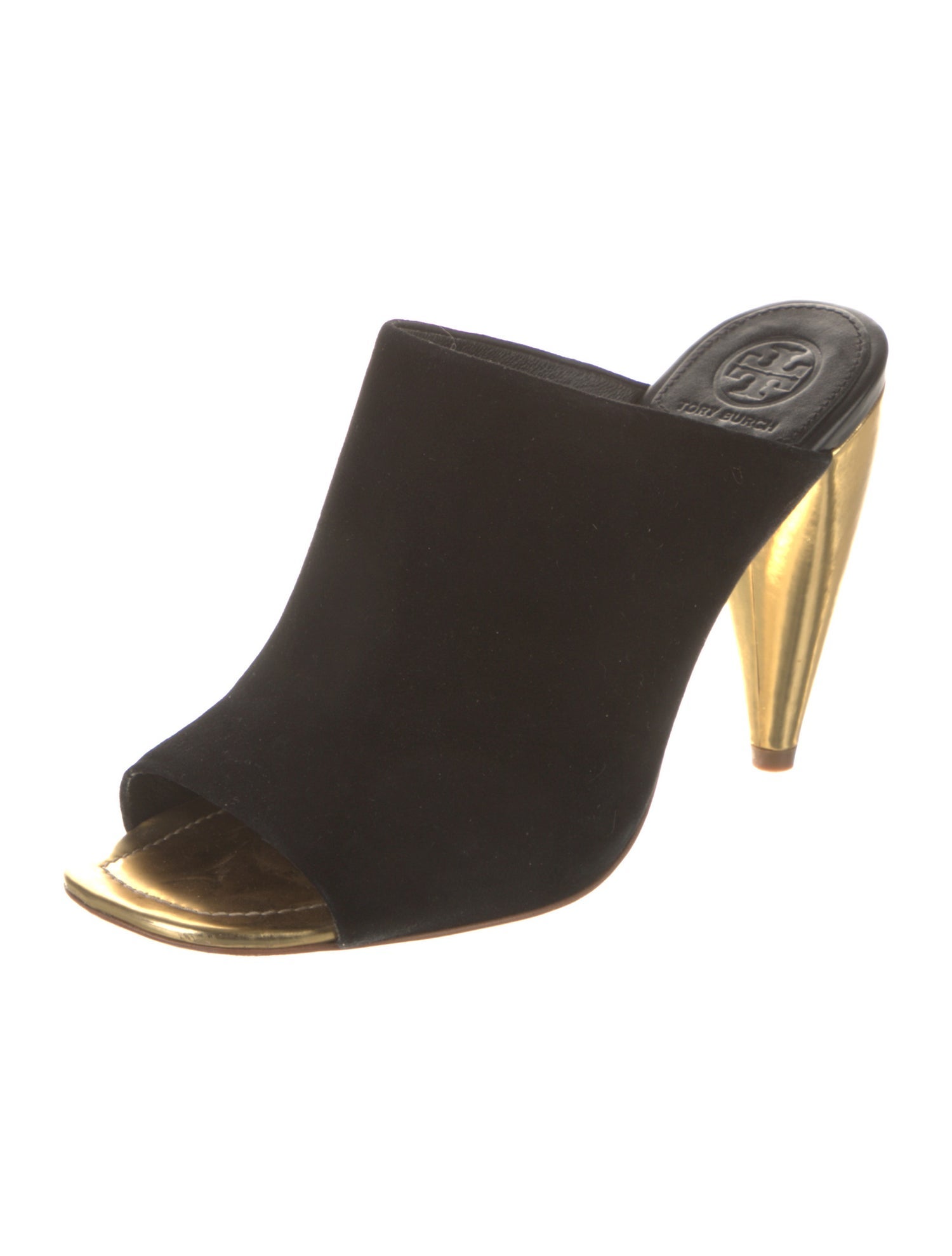 Tory Burch Suede Mules