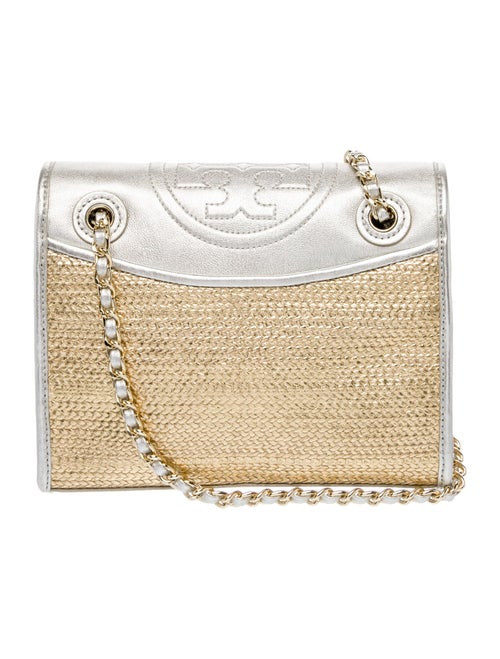 Tory Burch Straw Shoulder Bag