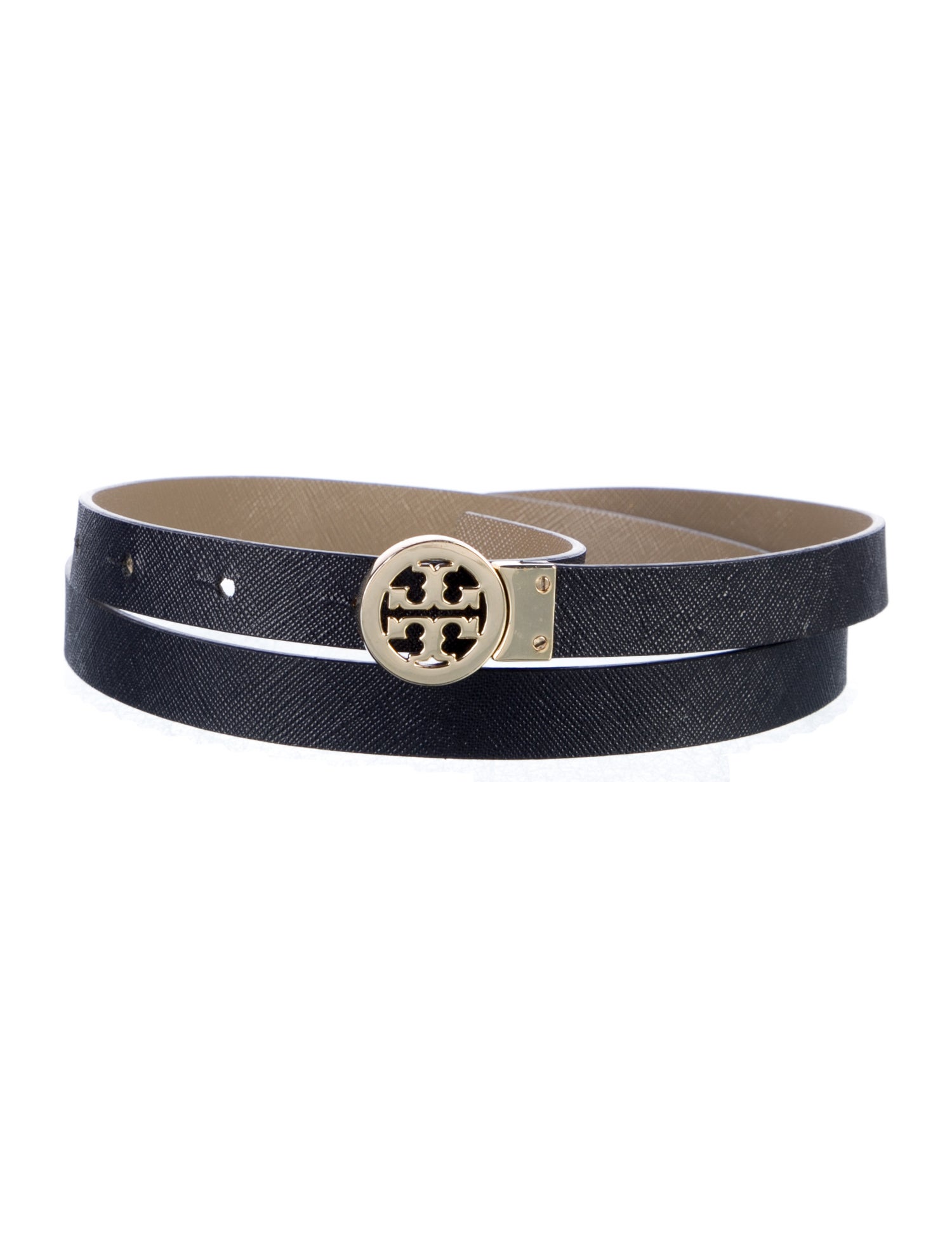 Tory Burch Skinny Leather Belt Kit