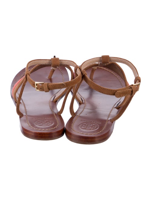 Tory Burch Suede T-Strap Sandals