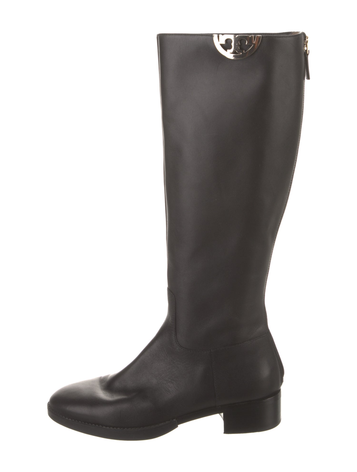Tory Burch Leather Riding Boots